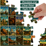 Puzzle Romance Coloré 1000 Pièces