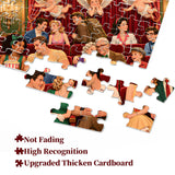 Elegante puzzle con cani con fiori, 1000 pezzi