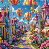 Stilvolles Blumenhunde-Puzzle 1000 Teile