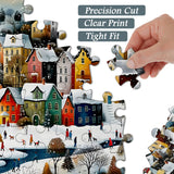 Snow Scene Jigsaw Puzzles 1000 Pieces