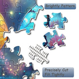 Rompecabezas de manzanas de colores florecientes, 1000 piezas