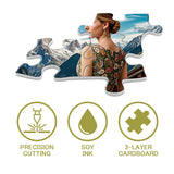 Puzzle colorato romantico da 1000 pezzi