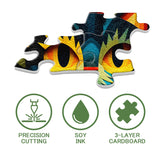 Color Bloom Cat Jigsaw Puzzle 1000 Pieces