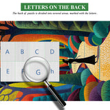 Puzzle colorato romantico da 1000 pezzi