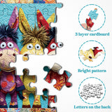 Puzzle della parata delle papere, 1000 pezzi