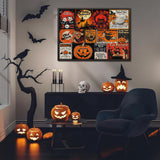 Halloween Retro Poster Jigsaw Puzzles 1000 Pieces