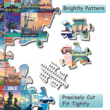 World Landmarks Jigsaw Puzzle 1000 Pieces