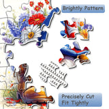 Patriotic Gnome Jigsaw Puzzle 1000 Pieces