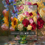 Sunlit Bouquet Jigsaw Puzzle 1000 Pieces