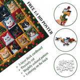 Meow Starry Night Jigsaw Puzzle 1000 pezzi
