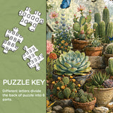 Elegante puzzle con cani con fiori, 1000 pezzi