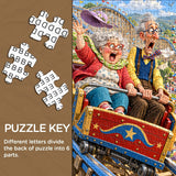 Puzzle élégant de chiens de fleurs 1000 pièces
