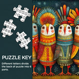 Feather Crown Tribe Jigsaw Puzzle 1000 Pieces