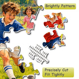 Stilvolles Blumenhunde-Puzzle 1000 Teile