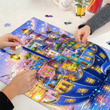 Umbrella Seaside Town Jigsaw Puzzle 1000 Pieces