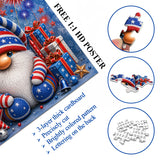 Elegante puzzle con cani con fiori, 1000 pezzi