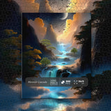 Black Gold Rose Rose Puzzle 1000 pièces