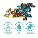 Button Treasure Jigsaw Puzzle 1000 Pieces