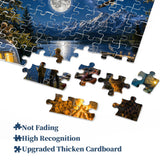 Moonlit Camp Jigsaw Puzzle 1000 Pieces
