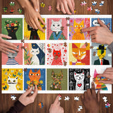 Artistic Kitties Jigsaw Puzzle 1000 Pieces