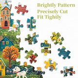 Village Delight Jigsaw Puzzle 1000 Pieces