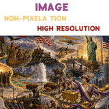 Elegante puzzle con cani con fiori, 1000 pezzi