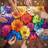Rainbow Bird's Sock Party Jigsaw Puzzle 1000 piezas