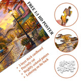 Elegante puzzle con cani con fiori, 1000 pezzi