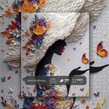 Puzzle con collage di foglie autunnali, 1000 pezzi