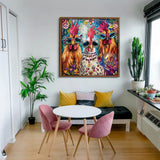Haus der Blumen Puzzle 1000 Stücke