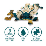 Floral Bee Jigsaw Puzzle 1000 Pieces