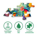 Floral Hummingbirds Jigsaw Puzzle 1000 Pieces