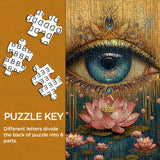 Mystic Lotus Eye Jigsaw Puzzle 1000 Pieces