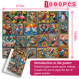 Lebendiges Basar -Puzzle 1000 Teile