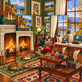 Fireside Retreat Jigsaw Puzzle 1000 Pieces