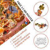 Elegante puzzle con cani con fiori, 1000 pezzi