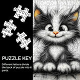 Puzzle Pomme Colorée en Fleurs 1000 Pièces