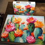 Cactus Flower Jigsaw Puzzle 1000 Pieces