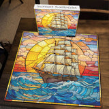 Sunset Sailboat Jigsaw Puzzle 1000 Pieces