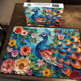 Colorful Peacock Jigsaw Puzzle 1000 Pieces