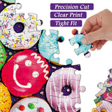 Colorful Donut Jigsaw Puzzle 1000 Pieces