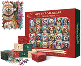 Happy Christmas Dogs Jigsaw Puzzle 1000 Pieces