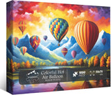 Colorful Hot Air Balloon Jigsaw Puzzle 1000 Pieces