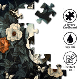 Floral Skull Jigsaw Puzzles 1000 Pieces