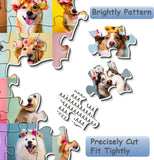 Flower Crown Dog Jigsaw Puzzle 1000 Pieces