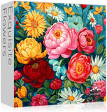 Exquisite Flowers Jigsaw Puzzle 1000 Pieces