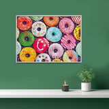 Colorful Donut Jigsaw Puzzle 1000 Pieces