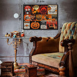 Halloween Retro Poster Jigsaw Puzzles 1000 Pieces