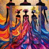 Puzzle Muse del cucito vintage 1000 pezzi