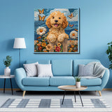 Garden Puppy Jigsaw Puzzle 1000 Pieces